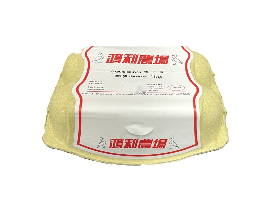 OEUFS DE CANNE COUVE 6 P.