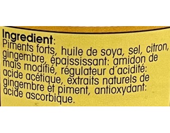 PATE DE PIMENT ANTILLAIS ROUGE