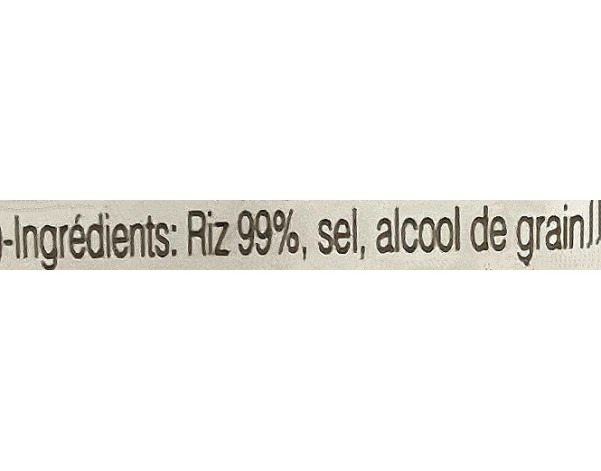 PATE DE RIZ