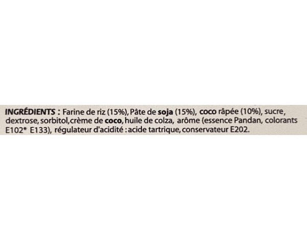 DELICE COCO SAVEUR BAY TOEY AU SOJA