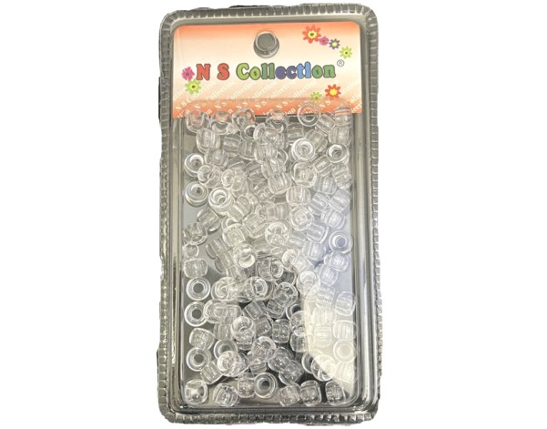 PERLE EN PLASTIQUE POUR MECHE