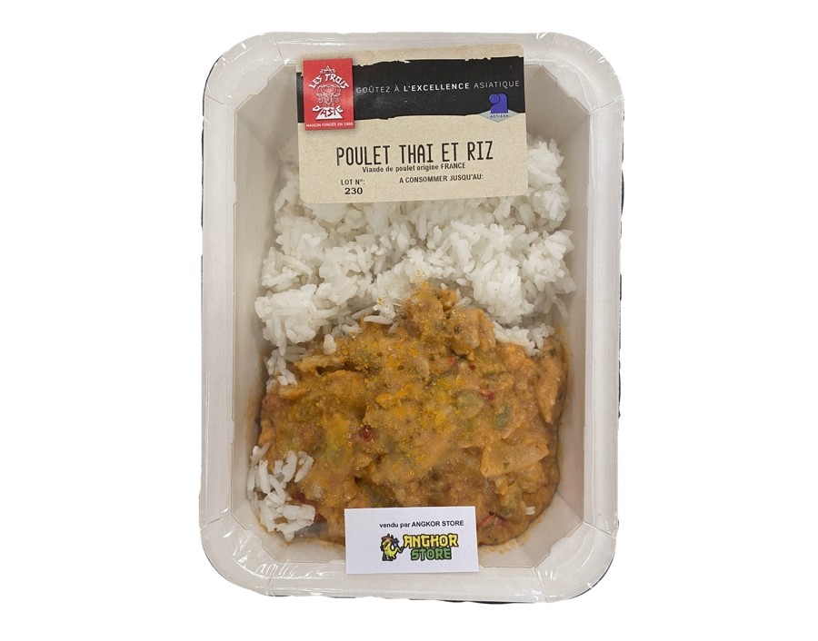 POULET THAI ET RIZ