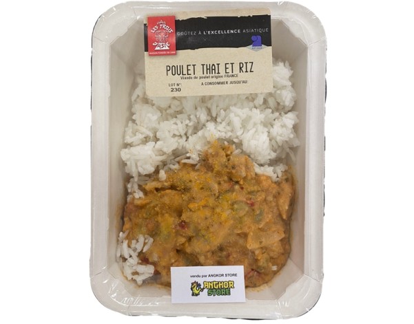 POULET THAI ET RIZ