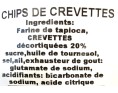 CHIPS DE CREVETTES