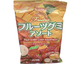 BONBON GUMMY FRUITS MIX LYCHEE/MANGUE/FRAISE