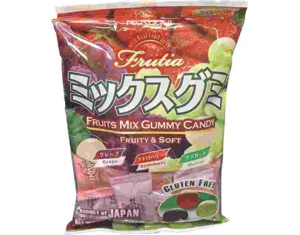 BONBON GUMMY FRUITS MIX RAISIN/FRAISE/MUSCAT