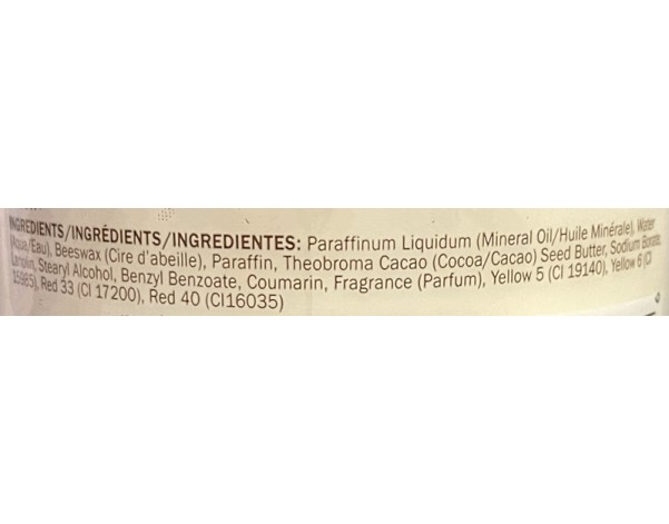 CREME DE BEURRE DE CACAO