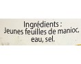 FEUILLE DE MANIOC RAVITOTO