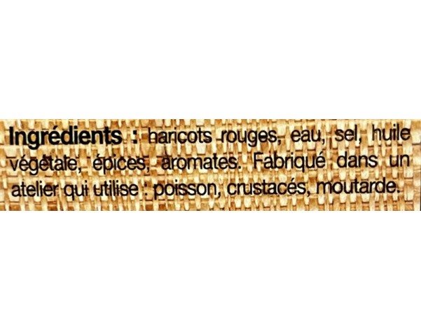 HARICOT ROUGE CUISINE A LA CREOLE