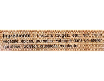 HARICOT ROUGE CUISINE A LA CREOLE