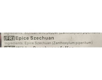 POIVRE ROUGE SZECHUAN EN GRAINS