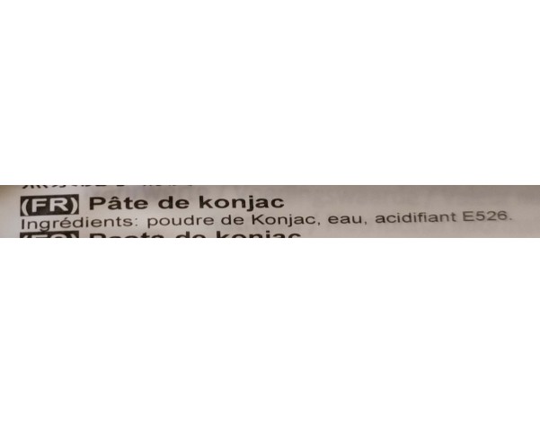 KONJAC EN PATES
