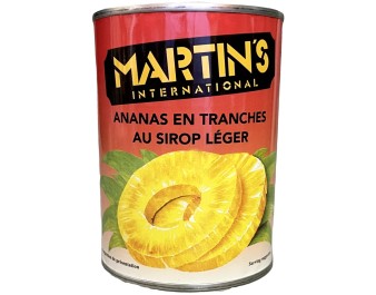 ANANAS EN TRANCHES AU SIROP