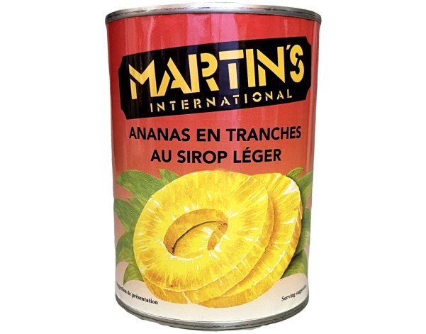 ANANAS EN TRANCHES AU SIROP