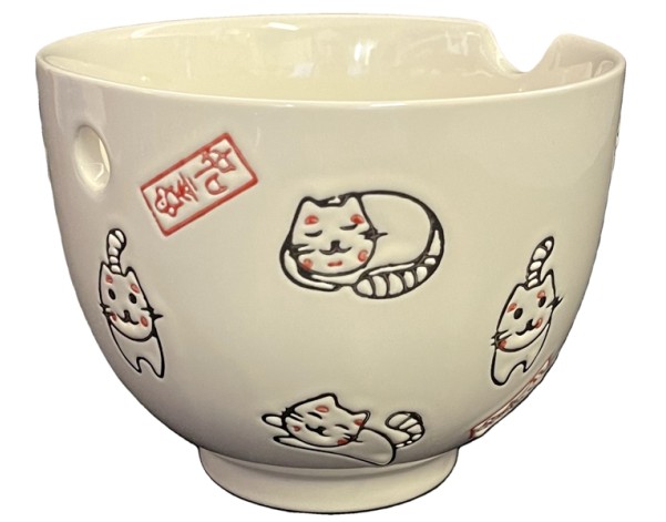 BOL A SOBA CHAT 13 X 10 CM + BAGUETTE