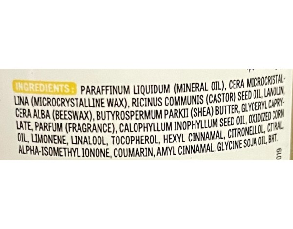 BRILLANTINE NOURISSANTE AU BEURRE DE KARITE