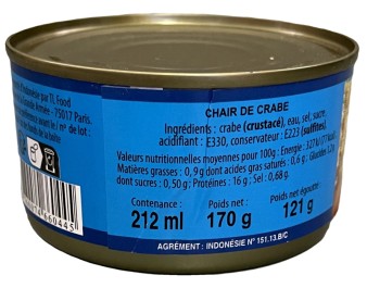 CHAIR DE CRABE