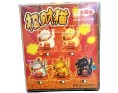 CHAT DECORATION SOLAIRE OR