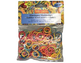 ELASTIQUE MULTICOLORE 300 P.