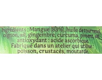 ACHARDS DE MANGUE