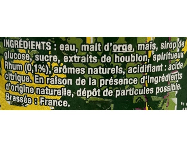 BIERE DESPERADOS TROPICAL 5.9°