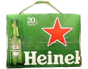 BIERE HEINEKEN 5° X 20 P.