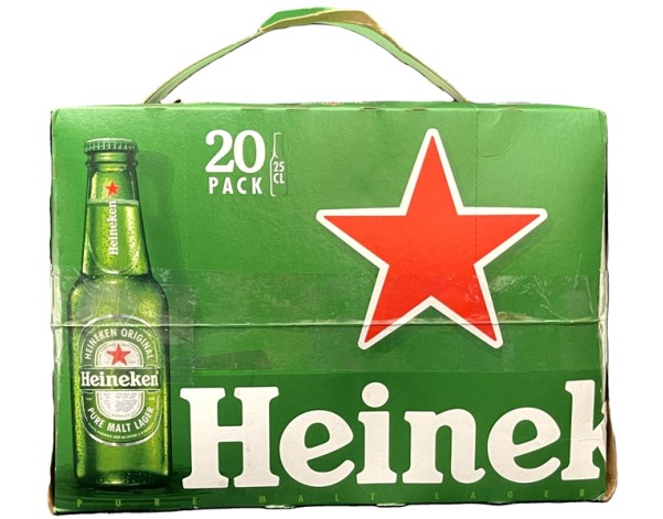 BIERE HEINEKEN 5° X 20 P.