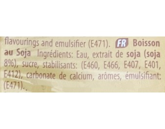 PROMO BOISSON AU SOJA X6