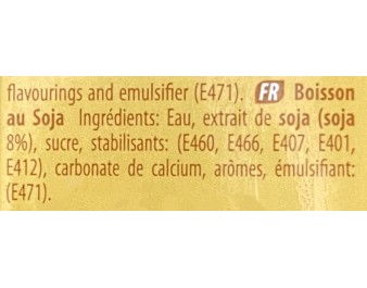 BOISSON AU SOJA