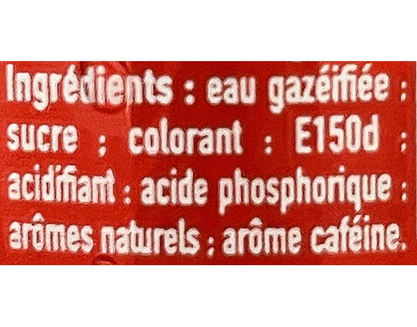 BOISSON COCA-COLA