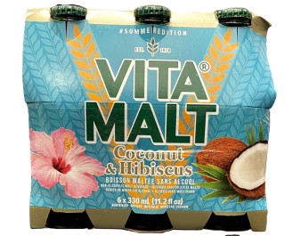 BOISSON VITA MALT A LA NOIX DE COCO ET HIBISCUS X 6