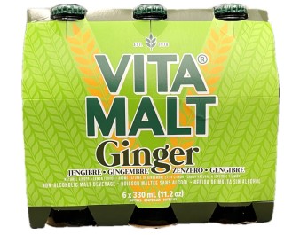 BOISSON VITA MALT AU GINGEMBRE X 6