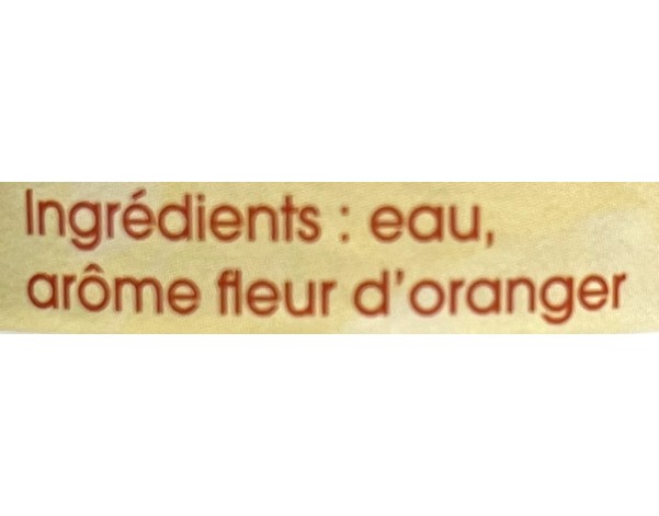 EAU DE FLEUR D’ORANGER