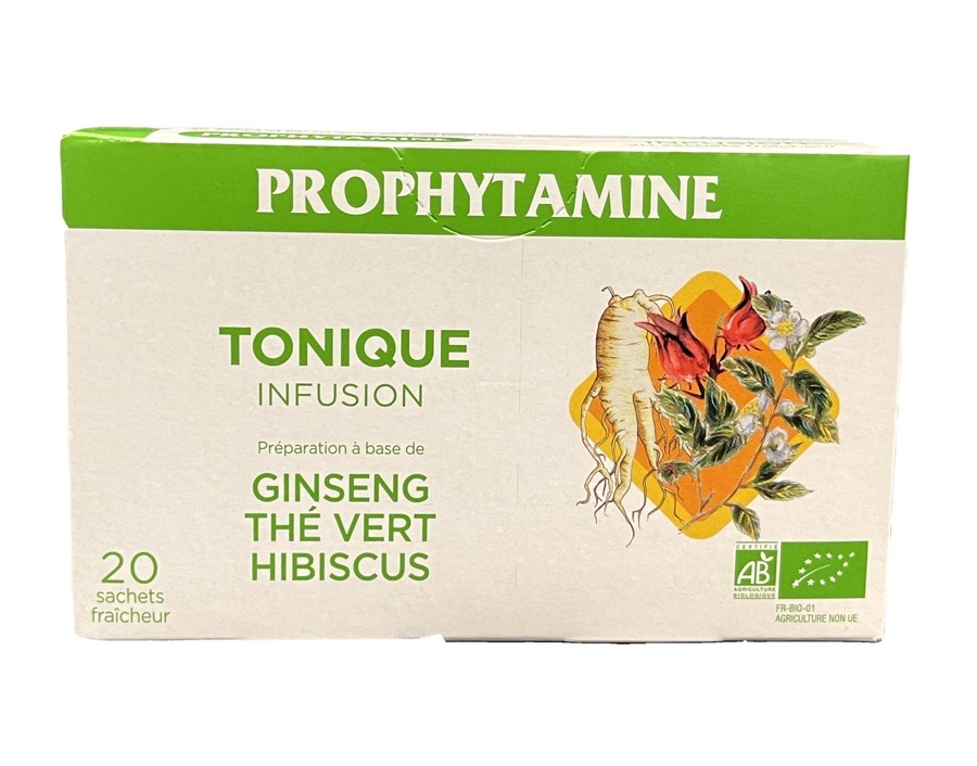 INFUSION TONIQUE BIO 20 P.