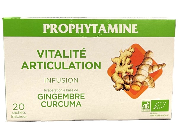 INFUSION VITALITE ARTICULATION BIO 20 P.