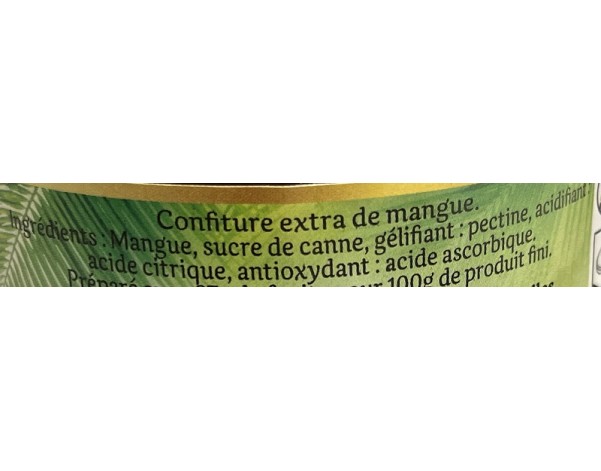 CONFITURE A LA MANGUE