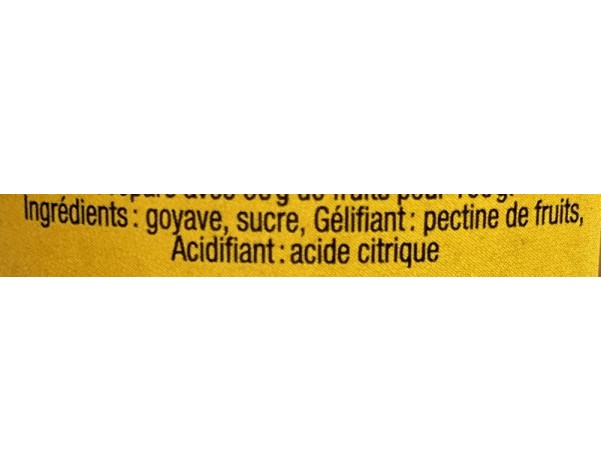 CONFITURE GOYAVE
