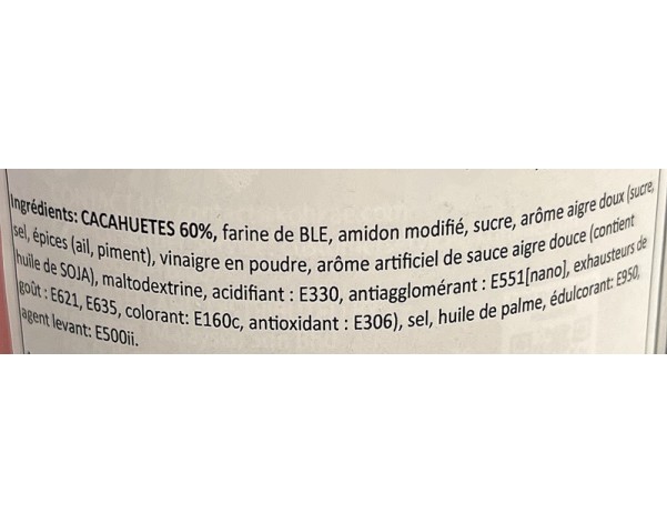 CROQUETTES DE CACAHUETES THAI SWEET CHILI