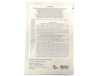 MASQUE HYDRATANT D’UN SERUM RICHE EN 5 TYPES DACIDE HYALURONIQUE