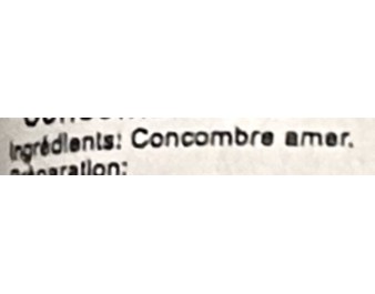 THE AU CONCOMBRE AMER