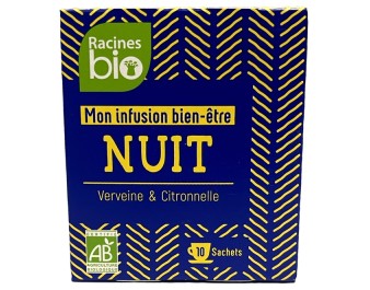 TISANE VERVEINE ET CITRONNELLE 10 P. BIO