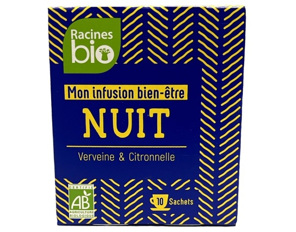TISANE VERVEINE ET CITRONNELLE 10 P. BIO