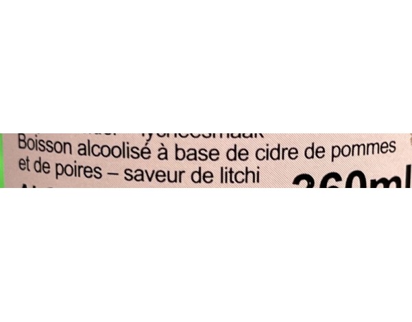 ALCOOL DE RIZ SOJU LYCHEE 12°