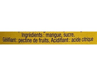 CONFITURE MANGUE