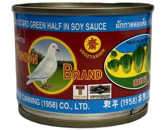 FEUILLE DE MOUTARDE A LA SAUCE DE SOJA