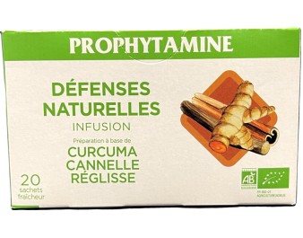 INFUSION DEFENSES NATURELLES  BIO 20 P.