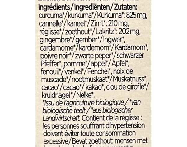 INFUSION DEFENSES NATURELLES  BIO 20 P.