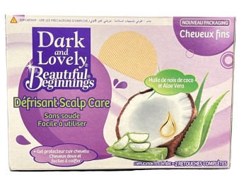 KIT DEFRISANT SANS SOUDE ENFANT FIN ALOE VERA ET HUILE DE NOIX DE COCO