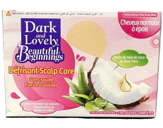 KIT DEFRISANT SANS SOUDE ENFANT NORMAL ALOE VERA ET HUILE DE NOIX DE COCO
