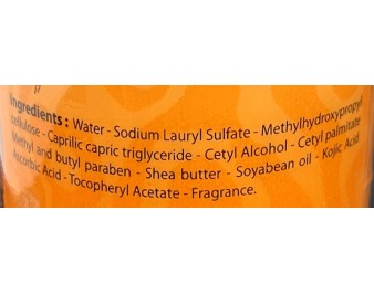 LAIT CORPS BEAUTE ECLAIRCISSANT